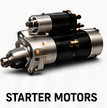 Starter motors for heavy duty vehicles